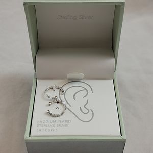 Kieran Couture Sterling Silver Ear Cuffs